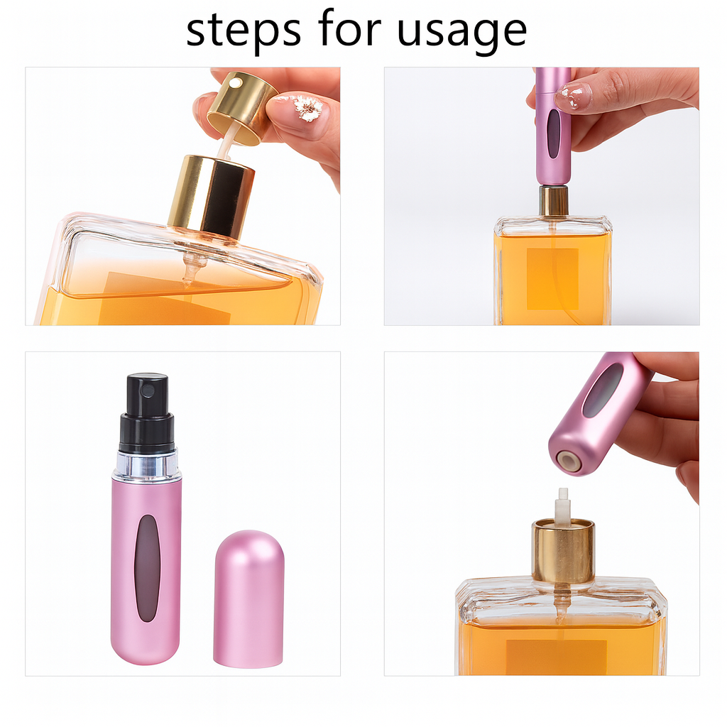 Aromisse -Refillable Perfume Atomizer